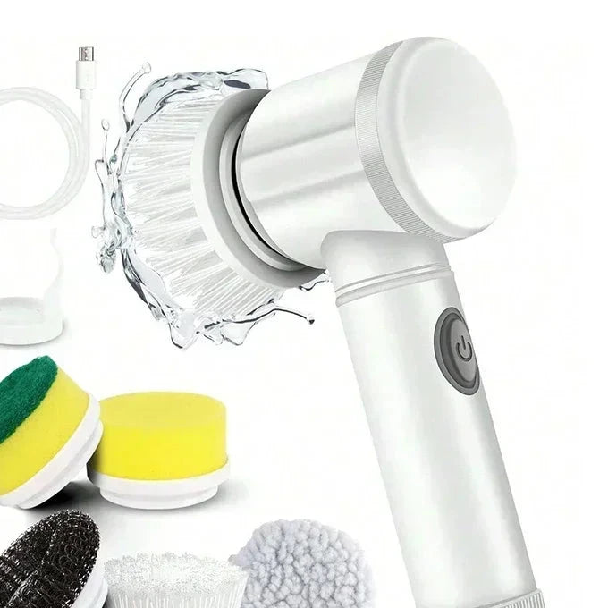 Electric Spin Scrubber - Effortless cleaning in minutes!