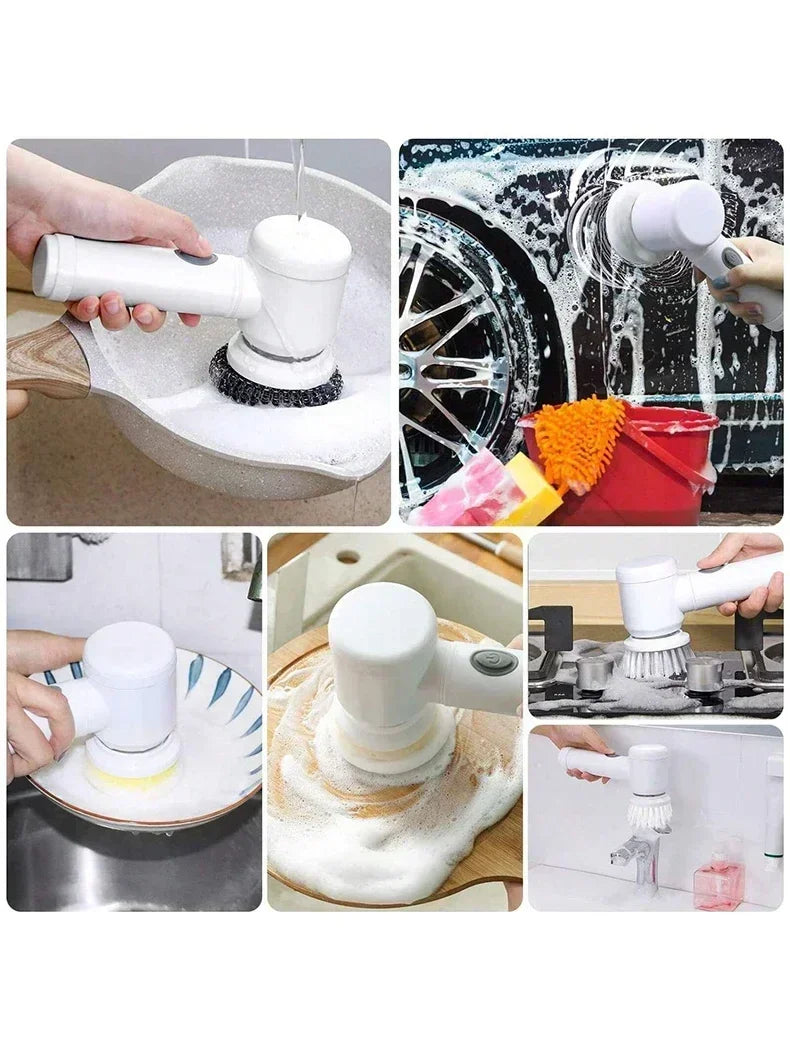 Electric Spin Scrubber - Effortless cleaning in minutes!