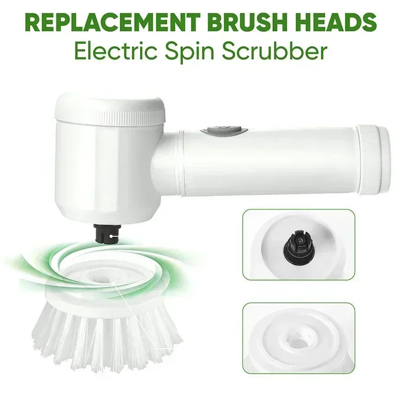 Electric Spin Scrubber - Effortless cleaning in minutes!